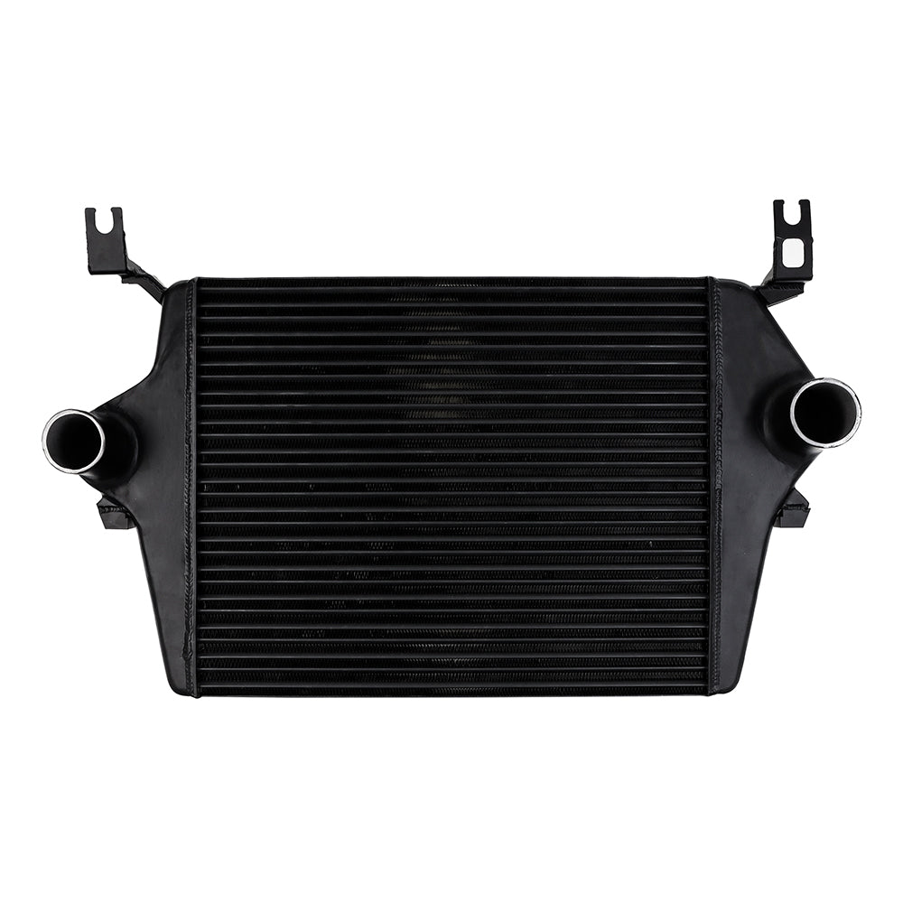 Mishimoto MMINT-F2D-03TBK Cast End Tank Replacement Intercooler Fits Ford 6.0L Powerstroke 2003-2007  MMINT-F2D-03TBK