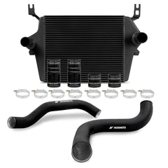 Mishimoto MMINT-F2D-99KBKBK Ford 7.3L Powerstroke Intercooler Kit 1999-2003 Black Cooler Black Pipes  MMINT-F2D-99KBKBK