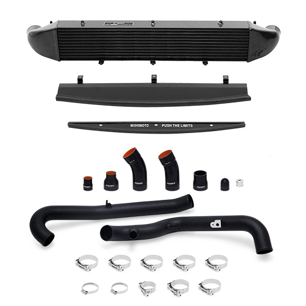 Mishimoto MMINT-FIST-14KBBK Ford Fiesta ST Performance Intercooler Kit 2014-2019 Black Pipes Black Cooler  MMINT-FIST-14KBBK