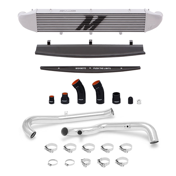 Mishimoto MMINT-FIST-14KPSL Ford Fiesta ST Intercooler Kit 2014-2019 Polished Pipes Silver Cooler  MMINT-FIST-14KPSL