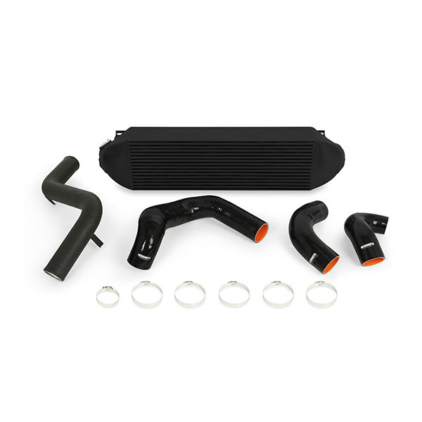 Mishimoto MMINT-FOST-13KBBK Ford Focus ST Intercooler Kit 2013-2018 Black Cooler Black Pipes  MMINT-FOST-13KBBK