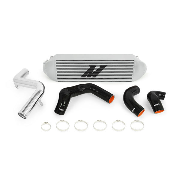 Mishimoto MMINT-FOST-13KPSL Ford Focus ST Intercooler Kit 2013-2018 Silver Cooler Polished Pipes  MMINT-FOST-13KPSL