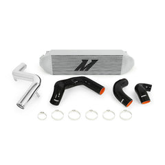 Mishimoto MMINT-FOST-13KPSL Ford Focus ST Intercooler Kit 2013-2018 Silver Cooler Polished Pipes  MMINT-FOST-13KPSL
