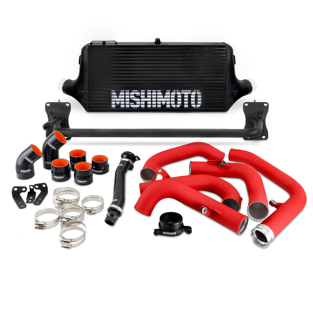 Mishimoto MMINT-WRX-22BKRD Performance Front-Mount Intercooler Kit Fits Subaru WRX 2022+  MMINT-WRX-22BKRD