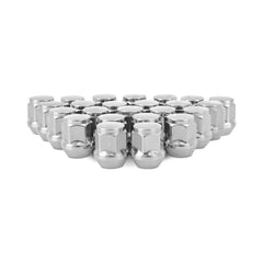 DISCONTINUED - Mishimoto MMLG-AC1215-24CH Mishimoto Steel Lug Nuts M12x1.5 Acorn Seat 24pc Set Chrome  MMLG-AC1215-24CH