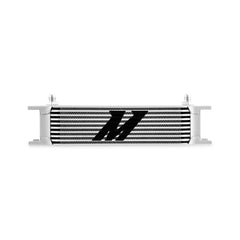 Mishimoto MMOC-10-6SL Universal 10-Row Oil Cooler -6AN Silver  MMOC-10-6SL