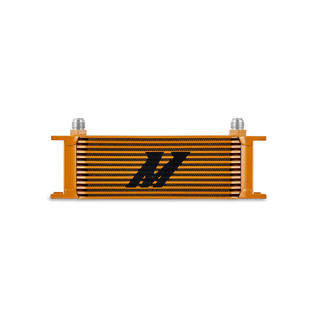 Mishimoto MMOC-13GD Universal 13-Row Oil Cooler Gold  MMOC-13GD