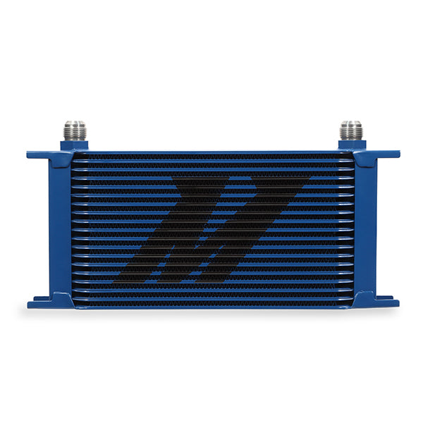 Mishimoto MMOC-19BL Universal 19-Row Oil Cooler Blue  MMOC-19BL