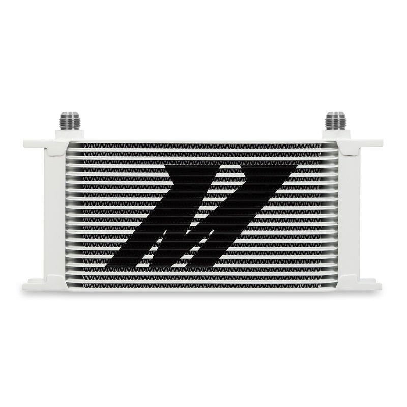 Mishimoto MMOC-19WT Universal 19-Row Oil Cooler White  MMOC-19WT