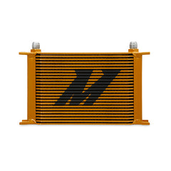 Mishimoto MMOC-25G Universal 25-Row Oil Cooler Gold  MMOC-25G