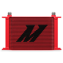 Mishimoto MMOC-25RD Universal 25-Row Oil Cooler Red  MMOC-25RD