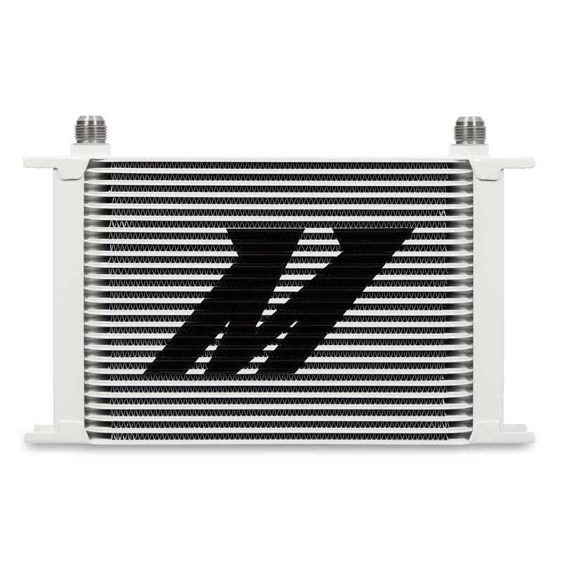 Mishimoto MMOC-25WT Universal 25-Row Oil Cooler White  MMOC-25WT