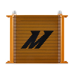 Mishimoto MMOC-34GD Universal 34-Row Oil Cooler Gold  MMOC-34GD