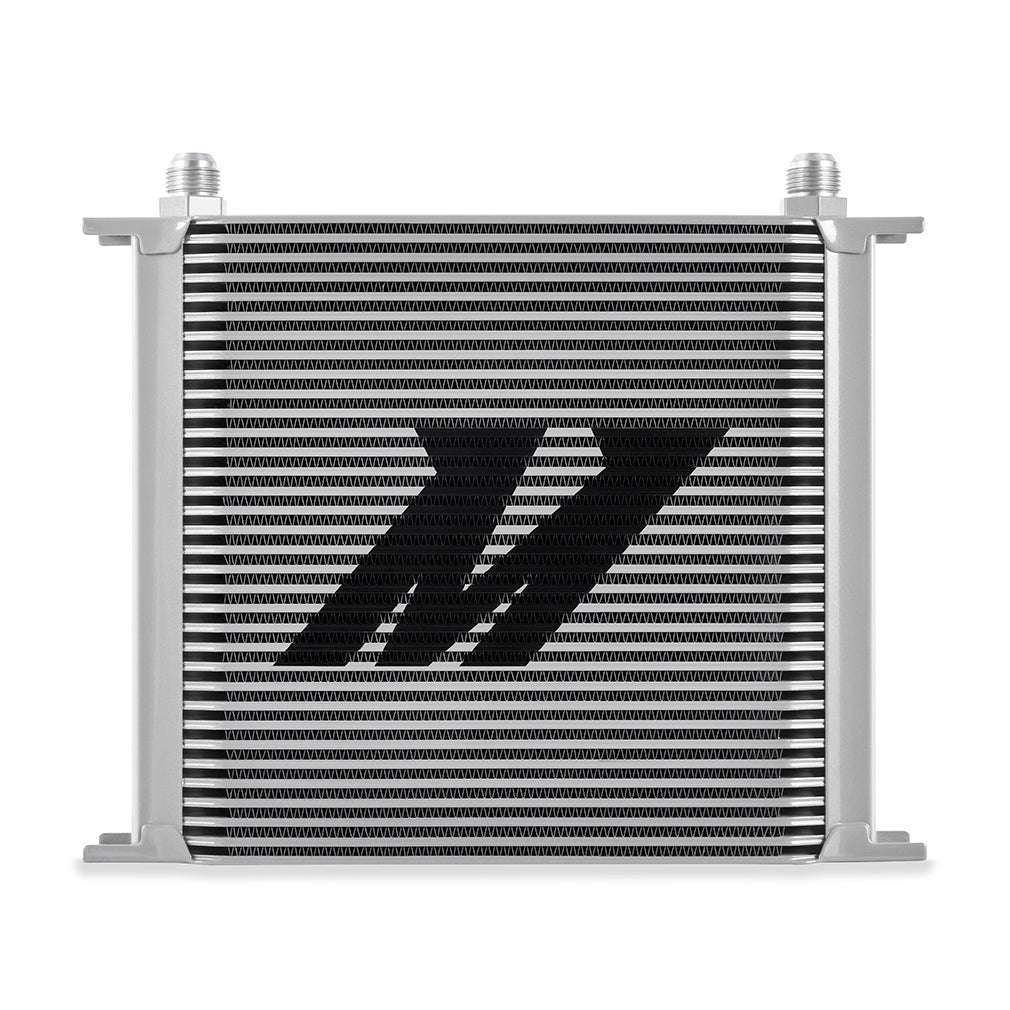 Mishimoto MMOC-34SL Universal 34-Row Oil Cooler Silver  MMOC-34SL
