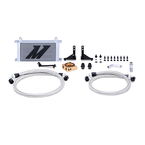 Mishimoto MMOC-FIST-14T Ford Fiesta ST Oil Cooler Kit 2014-2019 Silver Thermostatic  MMOC-FIST-14T