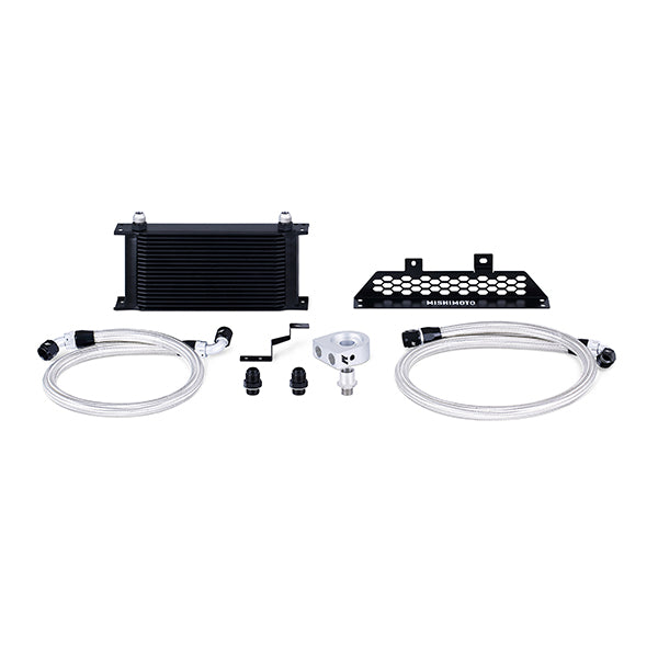 Mishimoto MMOC-FOST-13BK Ford Focus ST Oil Cooler Kit 2013-2018 Black Non-Thermostatic  MMOC-FOST-13BK
