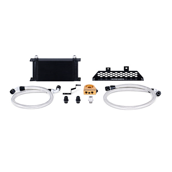 Mishimoto MMOC-FOST-13TBK Ford Focus ST Oil Cooler Kit 2013-2018 Black Thermostatic  MMOC-FOST-13TBK