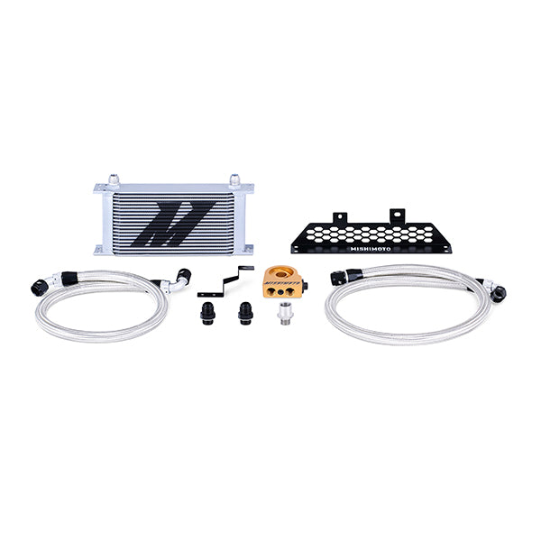 Mishimoto MMOC-FOST-13T Ford Focus ST Oil Cooler Kit 2013-2018 Silver Thermostatic  MMOC-FOST-13T