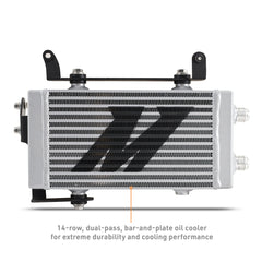 Mishimoto MMOC-GRC-23NTSL Oil Cooler Kit Fits Toyota GR Corolla 2023+ Non-Thermostatic Silver Cooler  MMOC-GRC-23NTSL