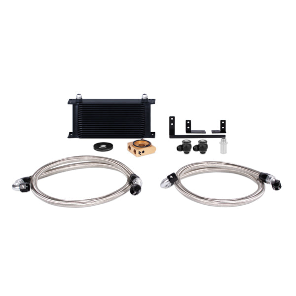 Mishimoto MMOC-MIA-16TBK Mazda Miata Oil Cooler Kit 2016-2018 Black Thermostatic  MMOC-MIA-16TBK