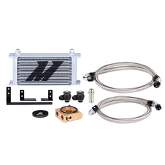 Mishimoto MMOC-MIA-19T Thermostatic Oil Cooler Kit fits 2019+ Mazda Miata ND2 Silver  MMOC-MIA-19T