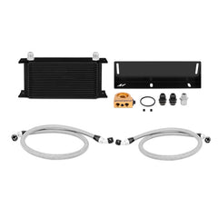 Mishimoto MMOC-MUS-79TBK Ford Mustang 5.0L Thermostatic Oil Cooler Kit Black  MMOC-MUS-79TBK