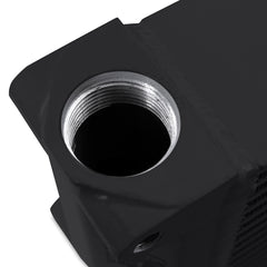 Mishimoto MMOC-SSO-17BK Universal Heavy-Duty Bar-and-Plate Oil Cooler 17in Core Same-Side Outlets  MMOC-SSO-17BK