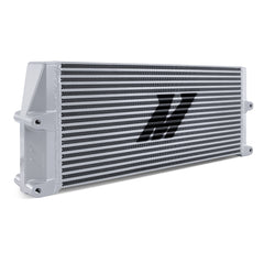 Mishimoto MMOC-SSO-17SL Heavy-Duty Bar and Plate Oil Cooler 17in Core Same-Side Outlets Silver  MMOC-SSO-17SL
