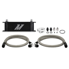 Mishimoto MMOC-U13BK Universal Oil Cooler Kit 13-Row Black  MMOC-U13BK