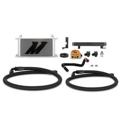 Mishimoto MMOC-WRX-22TSL Thermostatic Oil Cooler Kit Fits Subaru WRX 2022+ Silver  MMOC-WRX-22TSL