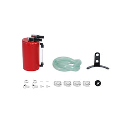 Mishimoto Aluminum Oil Catch Can - Large Wrinkle Red  MMOCC-LAWRD