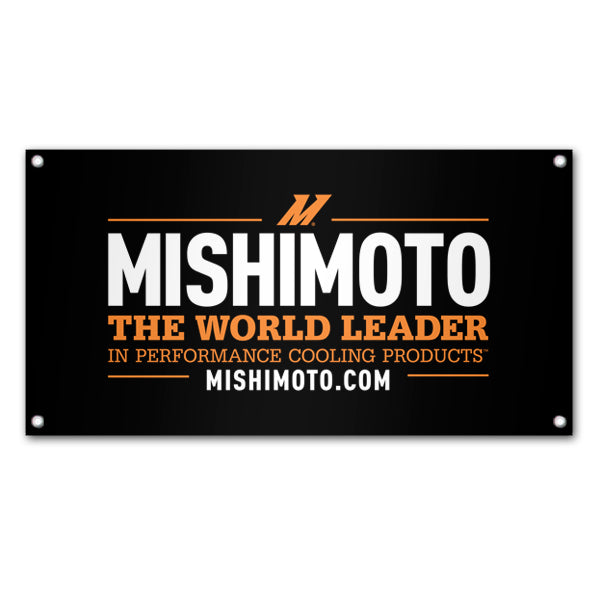 Mishimoto MMPROMO-BANNER-WLDRMD Mishimoto Promotional Banner World Leader  MMPROMO-BANNER-WLDRMD