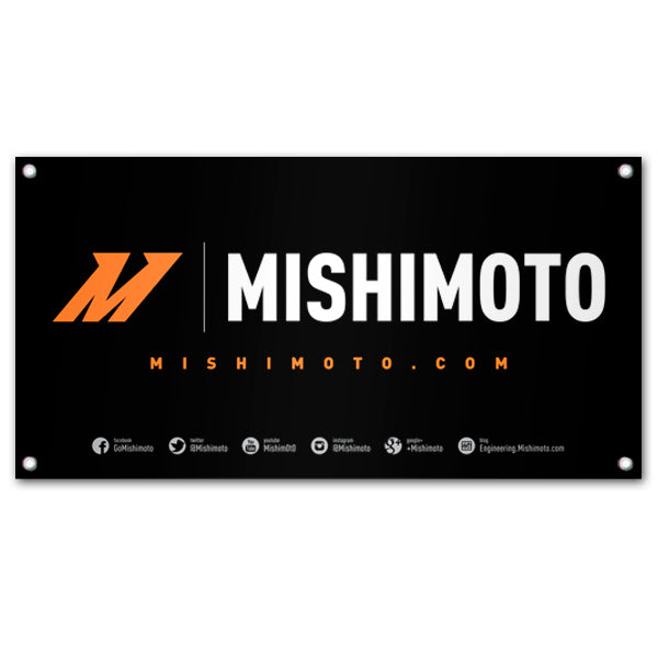 Mishimoto MMPROMO-BANNER-15LG Mishimoto Promotional Banner Large  MMPROMO-BANNER-15LG