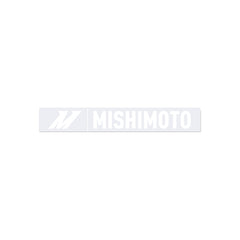 Mishimoto MMPROMO-STK-SSM Small Silver Mishimoto Decal 1.5 x 10  MMPROMO-STK-SSM