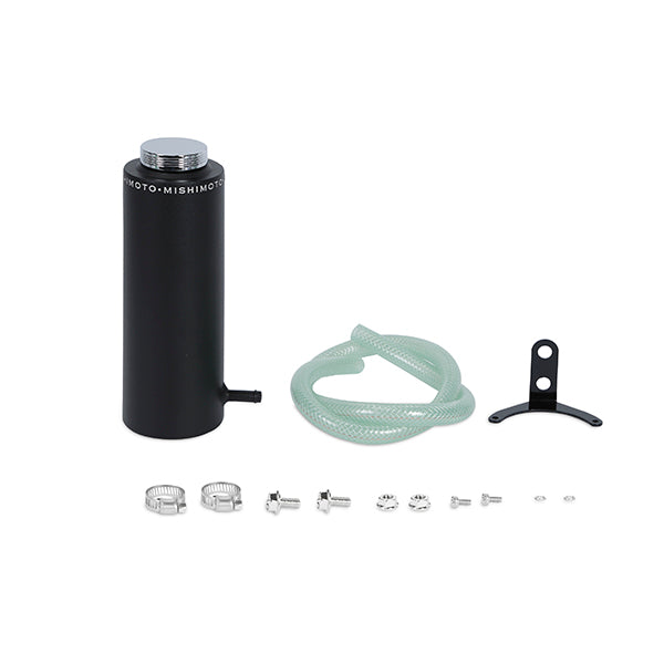 Mishimoto MMRT-CAWBK Aluminum Coolant Reservoir Tank Wrinkle Black  MMRT-CAWBK