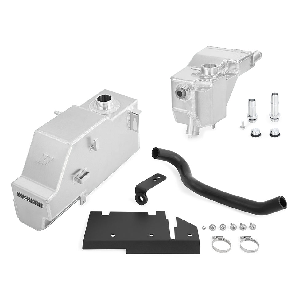 Mishimoto MMRT-F2D-11KN Aluminum Degas Tank Kit Fits 2011-2019 Ford 6.7L Powerstroke Natural  MMRT-F2D-11KN