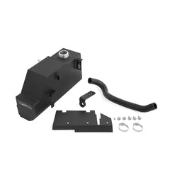 Mishimoto MMRT-F2D-11PMWBK Aluminum Degas Tank fits Ford 6.7L Powerstroke 2011-2019 Micro-Wrinkle Black  MMRT-F2D-11PMWBK