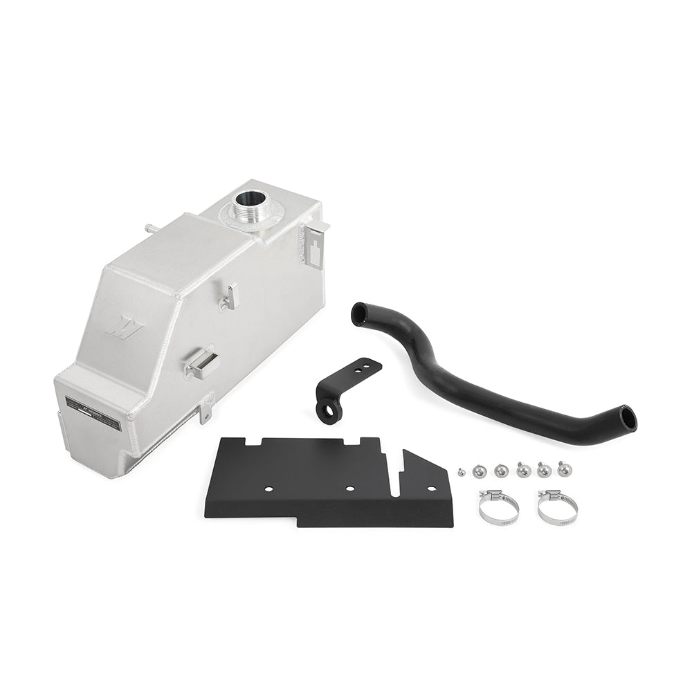 Mishimoto MMRT-F2D-11PN Aluminum Degas Tank fits Ford 6.7L Powerstroke 2011-2019 Natural  MMRT-F2D-11PN