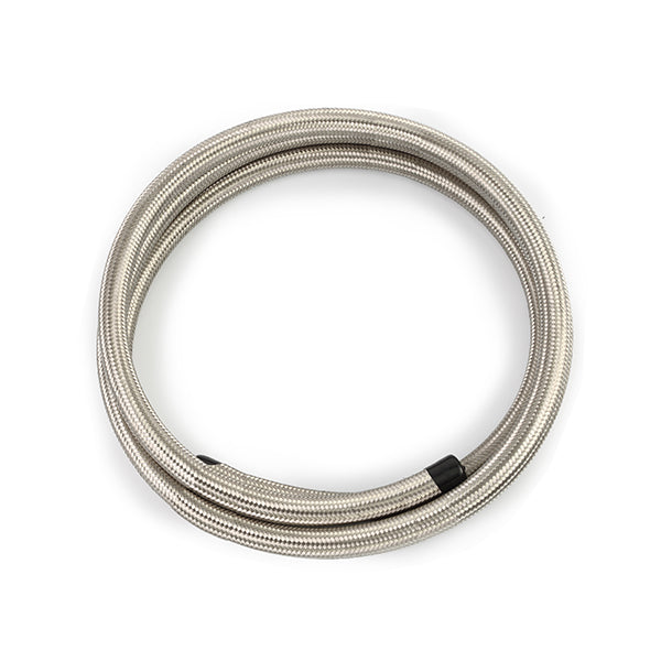 Mishimoto MMSBH-06120-CS -6AN Braided Line Stainless Steel - 10ft  MMSBH-06120-CS