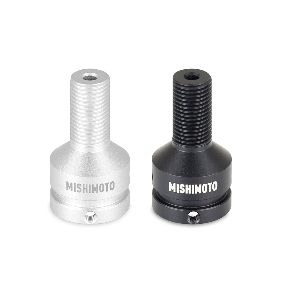 Mishimoto MMSK-ADAP-BMWSL Mishimoto Non-Threaded Shift Knob Adapter Silver  MMSK-ADAP-BMWSL