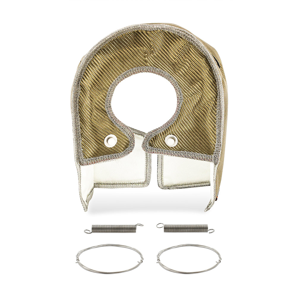 Mishimoto MMTB-DMAX-05 Titanium Turbo Blanket Fits Chevrolet/GMC 6.6L Duramax 2004.5-2016  MMTB-DMAX-05