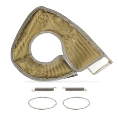 Mishimoto MMTB-F2D-03 Titanium Turbo Blanket Fits Ford 6.0L Powerstroke 2003-2007  MMTB-F2D-03