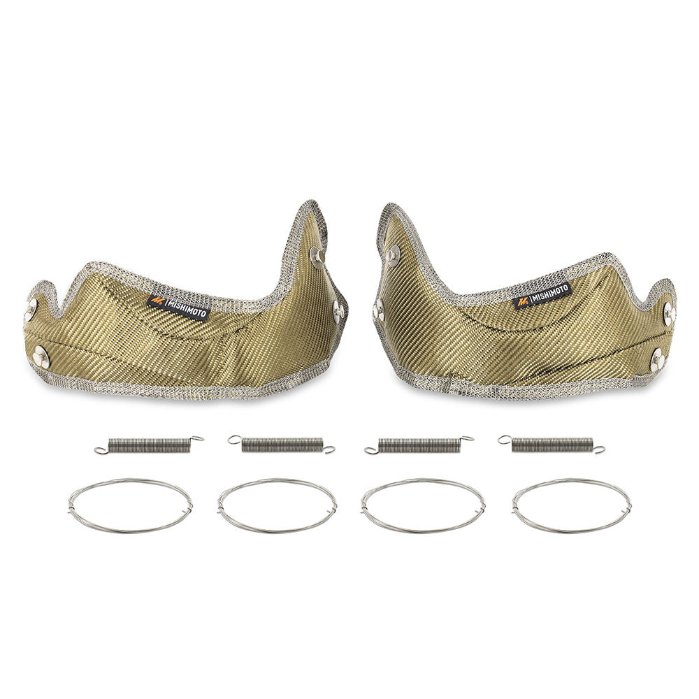 Mishimoto MMTB-F35T-17 Titanium Turbo Blanket Fits Ford Raptor 3.5L EcoBoost 2017-2020  MMTB-F35T-17