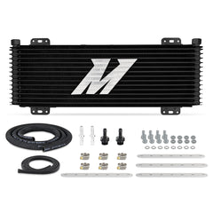 Mishimoto MMTC-SP-13BK 13-Row Stacked Plate Transmission Cooler Powder Coat 22.85in X 7.10in X 1.25in  MMTC-SP-13BK