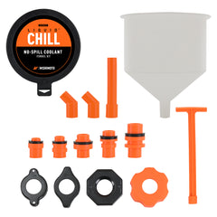 Mishimoto MMTL-NSF-15 No-Spill Coolant Funnel Kit 15 Piece  MMTL-NSF-15