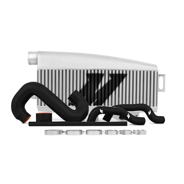 Mishimoto MMTMIC-WRX-01SLBK Subaru WRX/STI Perf. Top-Mount Intercooler Kit (silver w/ black pipe) 2002-2007  MMTMIC-WRX-01SLBK