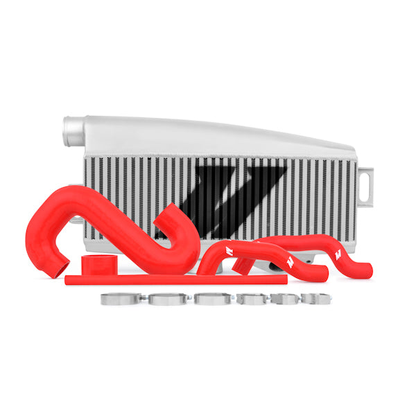Mishimoto MMTMIC-WRX-01SLRD Subaru WRX/STI Perf. Top-Mount Intercooler Kit (silver w/ red pipe) 2002-2007  MMTMIC-WRX-01SLRD