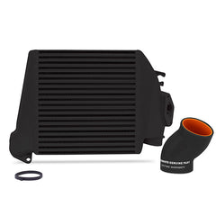Mishimoto MMTMIC-WRX-08BKBK Subaru WRX 2008-2014 Top-Mount Intercooler Black Cooler Black hoses  MMTMIC-WRX-08BKBK