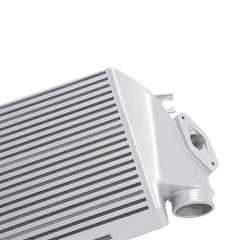 Mishimoto MMTMIC-WRX-08SLBL Subaru WRX 2008-2014 Top-Mount Intercooler Silver Cooler Blue Hoses  MMTMIC-WRX-08SLBL