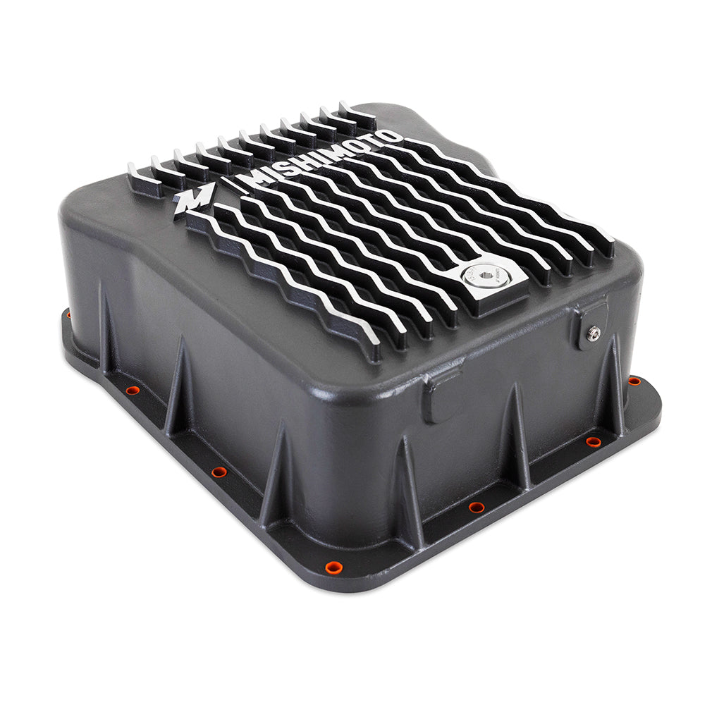 Mishimoto MMTP-DMAX-01 Aluminum Transmission Pan fits Chevy/GMC 6.6L Duramax 2001-2019  MMTP-DMAX-01